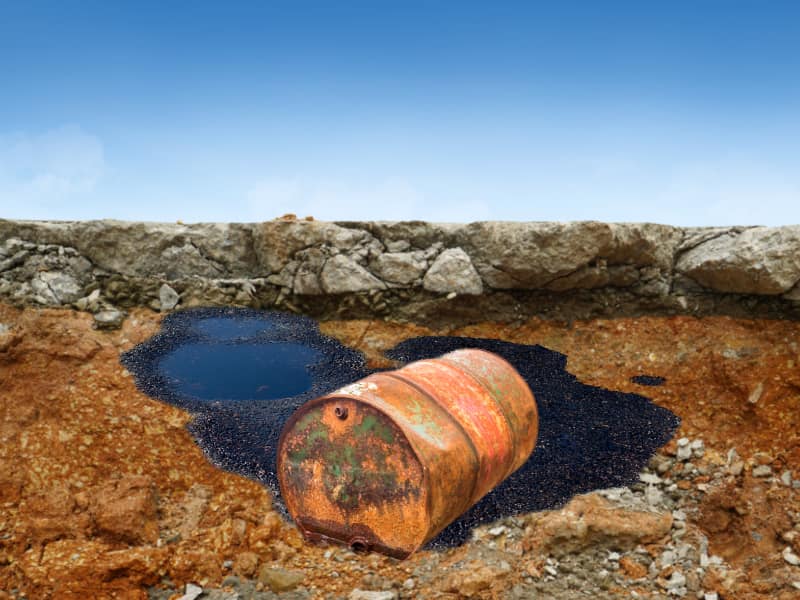 Oil tank sweeps service