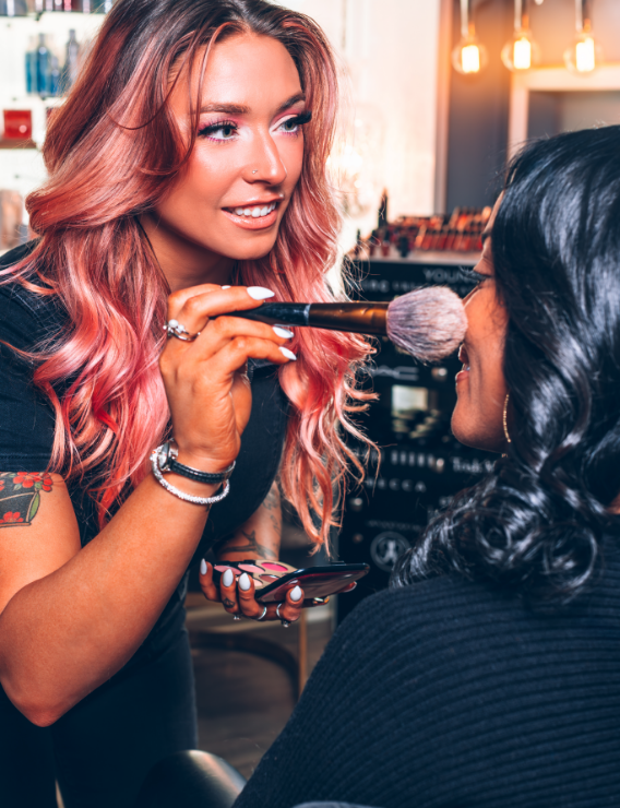 Makeup service