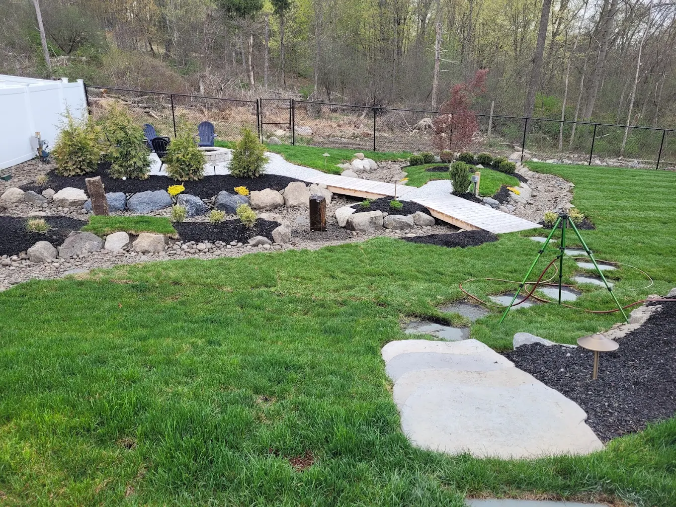 Lawn maintenance service