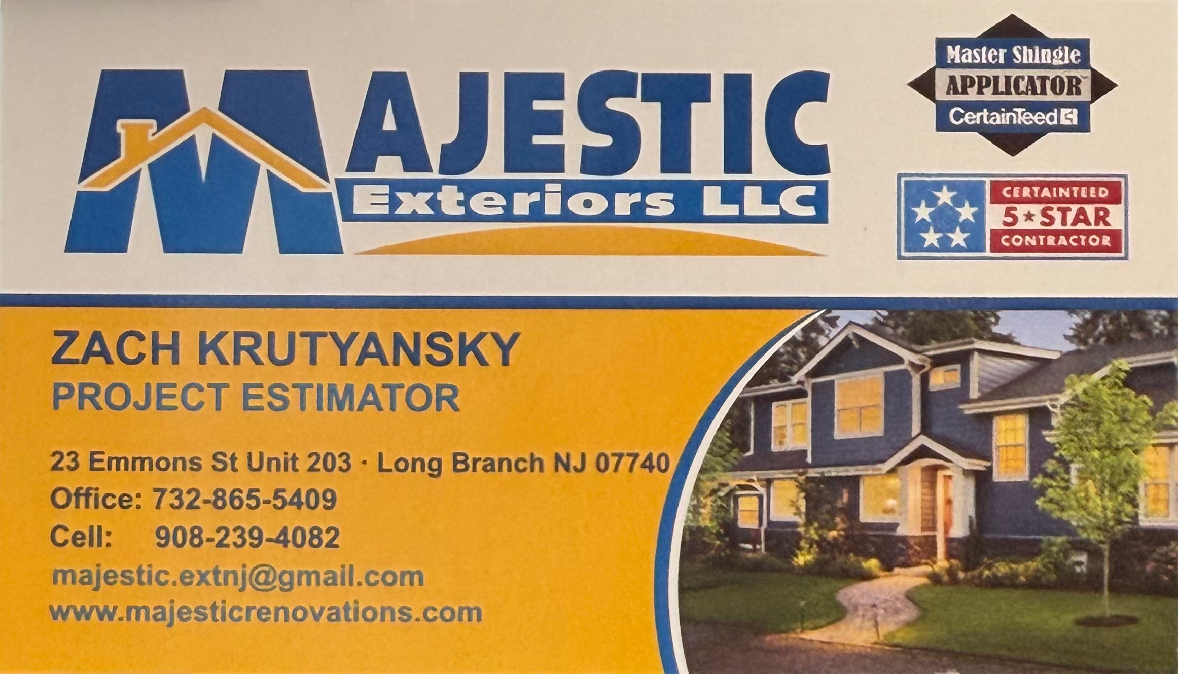 Zach Krutyansky (Majestic Exteriors) photo 1